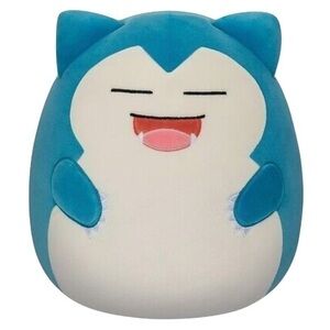 Squishmallows Pokemon 10 inch Snorlax Plush Collectible Blue White Soft NEW